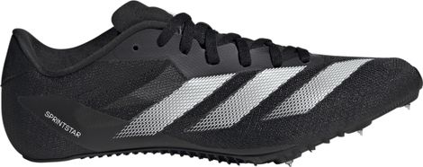 adidas Performance Sprintstar Black White Unisex Track & Field Shoes