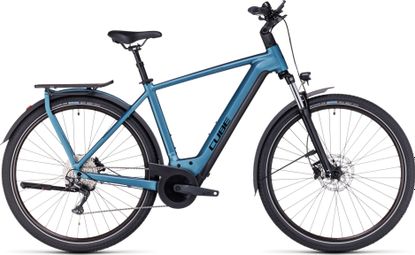 Cube Kathmandu Hybrid One 750 Bicicletta elettrica da città Shimano Deore 10S 750 Wh 700 mm Blu 2023