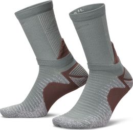 Nike Trail Running Crew Unisex Socks Grey