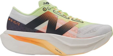 New Balance FuelCell Supercomp Elite v4 White Orange Women's Running Shoes