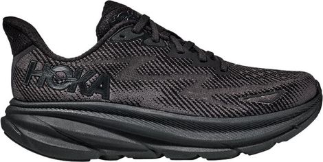 Chaussures de Running Hoka Clifton 9 Wide Noir