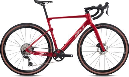 Bicicleta de gravilla BH Gravel X Carbon 3.0 Shimano GRX 12V 700 mm Roja 2024