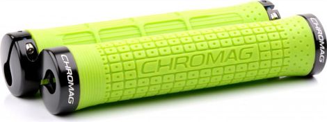 Chromag Lock-On Griffe Kupplung 146mm Tight Green