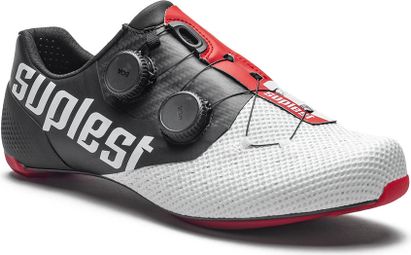 Zapatillas de carretera Suplest Edge+ 2.0 Pro Negro/Blanco/Rojo