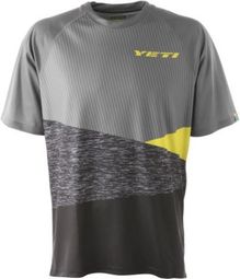 Yeti Alder Magnet Short Sleeve Jersey Abstract / Gray / Yellow