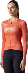 Maillot Manches Longues Maap Fragment Pro Air 2.0 Femme Orange 