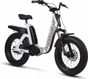 Vélo Ville Electrique Fantic Issimo Fun Shimano Nexus 5v 630Wh Blanc