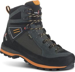 Kayland Men's Cross Mountain Gtx Hiking Shoes Grey Orange