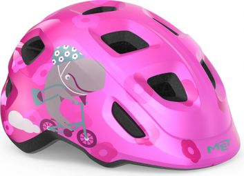 MET Hooray Kid's Helmet Pink