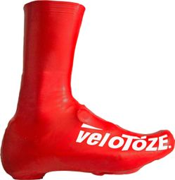 VELOTOZE Couvres Chaussures Haute T-RED-002 Latex Rouge
