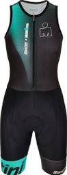 Santini x IronMan Ikaika Green/Black Women's Sleeveless Tri-suit
