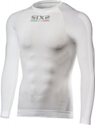 Sixs TS2 Langarm Unterhemd Weiß