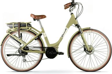 Bicicleta eléctrica urbana  Granville E-PremiumShimano Acera 8S 300 Wh 700 mm Oliva 2022