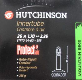 Hutchinson Chambre à air Butyl Protect'Air 26*1.70 à 2.35 Schrader Grosse Valve (à l'unité)