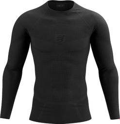 Maillot manches longues Compressport On/Off Base Layer LS Top Noir