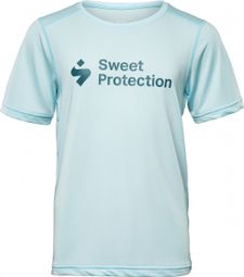 Sweet Protection Hunter Kid's Short Sleeve Jersey Light Blue