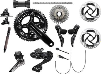 Shimano Dura-Ace Di2 R9270 2x12S I 52-36T I 11-30T | PF86.5 (With electrical connection)