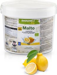 Bevanda energetica al limone e malto biologico Overstims 1,8 kg
