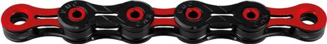 KMC Chain X10 SL DLC 116 links 10S ​​Black/Red
