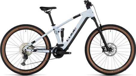 Cube Stereo Hybrid 120 Pro 750 Electric Full Suspension MTB Shimano Deore 12S 750 Wh 27.5'' Flash White 2023