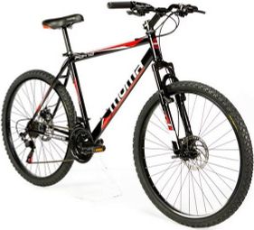 VTT Semi-Rigide Moma Bikes Fox 26'' Shimano 21V Noir