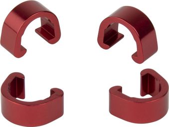 Insight Frame Cable Clips Red x4
