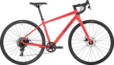 Bicicleta Gravel Salsa Journeyer Sram Apex 1 11V 700mm Coral Rojo