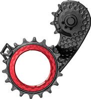 AbsoluteBlack Hollowcage Screed for Ultegra / Dura Ace 11 S Red