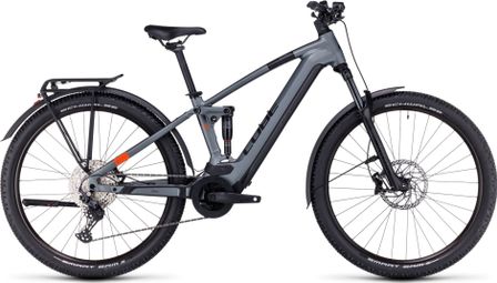Cube Stereo Hybrid 120 Pro 625 Allroad Electric Full Suspension MTB Shimano Deore 12S 625 Wh 27.5'' Flash Grey 2023