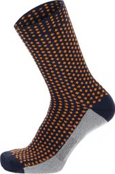 Santini Q-Skin Sfera Mid Socks Black / Orange