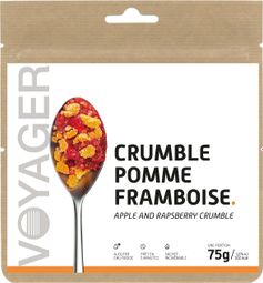 Voyager freeze-dried meal Apple / Raspberry Crumble 75g