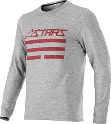 Maillot Manches Longues Alpinestars Merino Gris / Rouge