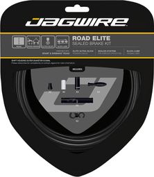 Kit Câbles et Gaine pour Freins Route Jagwire Road Elite Sealed Brake Noir Stealth