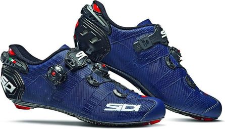 Par de zapatos Sidi Wire 2 Carbon azul mate