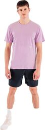 Maillot manches courtes Circle Iconic Manifesto Lilas