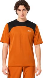 Maillot Manches Courtes Oakley Free Ride Orange