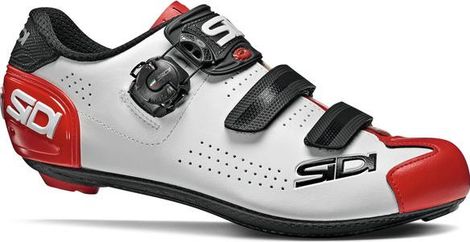 Paar Sidi Alba 2 Schuhe Weiß / Rot