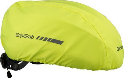 GripGrab Hi-Vis Helm Regenbeschermer Fluorescerend Geel