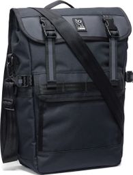 Sacoche Porte Bagage Chrome Holman Pannier Bag Noir