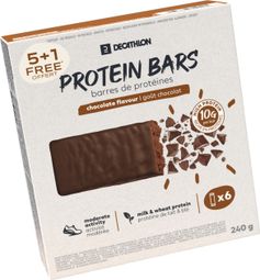 5 Barres protéinées Aptonia Protein Bars Chocolat 40g