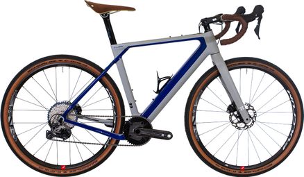 3T Exploro Max Gravel Bike Shimano GRX 11S 650b Grigio Blu Arancione 2022