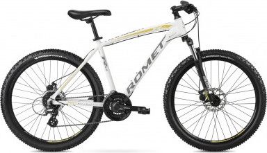 Vélo ROMET MTB Rambler R6.3 - BLANC/JAUNE