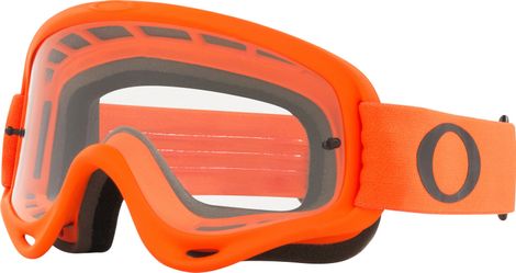 Máscara de moto Oakley XS <p><strong>O-Frame</strong></p>MX Naranja Lentes transparentes / Ref: OO7030-27