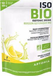 Energy Drink Aptonia Organic Iso Powder Lemon 500g