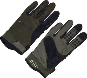 Oakley All Mountain MTB Khaki Long Gloves