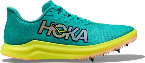 Chaussures d'Athlétisme Unisexe Hoka Cielo X 2 LD Bleu Vert Jaune