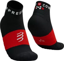 Compressport Ultra Trail Socks V2.0 Low Schwarz/Rot