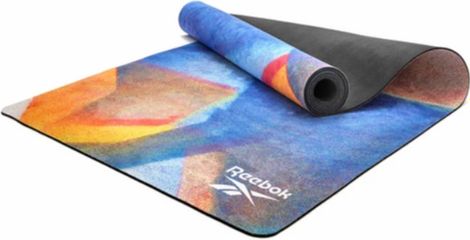 Tapis de Yoga Reebok Caoutchouc naturel Mat Multi-couleurs