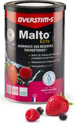 Overstims Malto Elite Energy Drink Rode Bessen 450 g