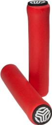 Manopole SB3 in silicone rosso 32mm